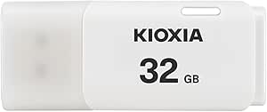 KIOXIA TransMemory U202 32GB USB Bellek – USB 2.0, Beyaz