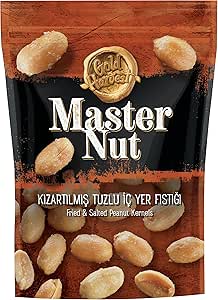 Master Nut Kızartılmış Yer Fıstığı, Tuzlu, 150gr Tekli Paket