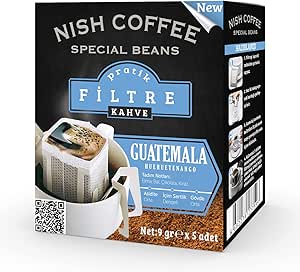 Nish Pratik Filtre Kahve Guatemala (5 Ad.)