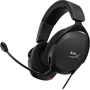 HyperX Cloud Stinger 2 Core – PC Oyun Kulaklığı, Mikrofonlu Hafif Kulak Üstü Kulaklık, Döndürülebilir – Sessiz Mikrofon Fonksiyonu, DTS Kulaklık
