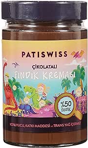 Patiswiss Çikolatalı %50 Fındıklı Fındık Kreması 330g