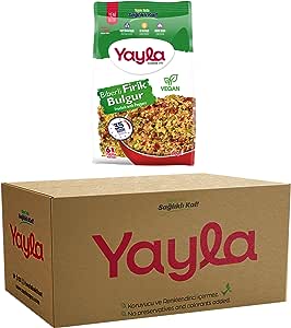 yayla Gurme Fit Biberli Firik Bulgur, 360 gr x 8