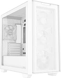ASUS A21 PLUS 360 MM SOĞUTUCU ALANI, 380 MM UZUNLUĞA KADAR EKRAN KARTI VE STANDART ATX PSU DESTEKLİ GİZLİ KABLO BÖLMELİ MICRO-ATX FANLI KASA BEYAZ
