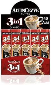 Altıncezve 3ü1 Arada Üçü Bir Arada Classic 40′lı Paket (Tek İçimlik) 15 Gr X 40 Adet