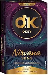 Okey Nirvana Sens Prezervatif 8 Adet