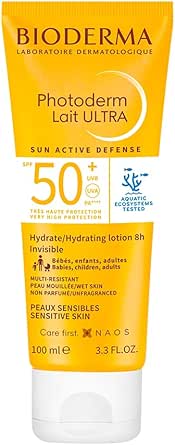 Bioderma Photoderm Lait Ultra Spf50+ Tüm Ciltler Için Yüksek Koruma Süt Formda Yüz, Vücut Güneş Kremi 100 Ml