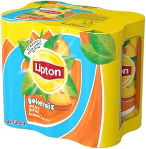 🚨 Lipton Ice Tea Şeftali Light Şekersiz Kutu 6×330 ml