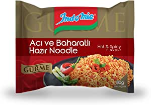 Indomie Gurme Paket Acı Ve Baharatlı Koli 40’lı (80 Gr x 40 Adet)