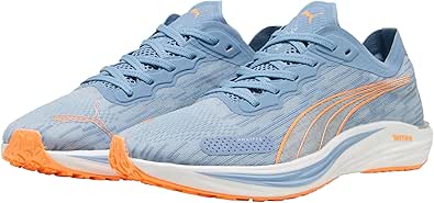 PUMA Liberate NITRO 2 Unisex Yetişkin Koşu Ayakkabısı, Zen Blue-Neon Citrus, 43
