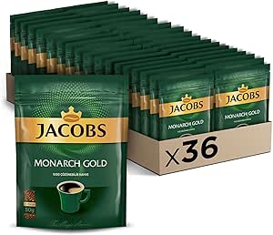 Jacobs Monarch Gold 50 gr Granül Kahve x 36 Paket