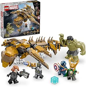 LEGO | Marvel Avengers, Leviathan’a Karşı 76290-7 Yaş ve Üzeri Süper Kahraman Sevenler İçin Yaratıcı Oyuncak Yapım Seti (347 Parça)