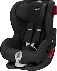 Britax Römer KING II LS Oto Koltuğu, 5 Noktalı Emniyet Kemeri Sistemi, 9-18 kg, 9 ay ile 4 yaş arası çocuklar için, Siyah (Cosmos Black)