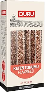 Duru Keten Tohumu (8g x 10 Adet) – Yüksek Lif ve Omega-3 Kaynağı, Pratik Tek Kullanımlık Paketler