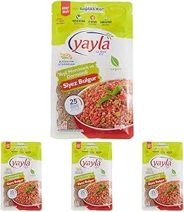 Yayla Gurme Fit Yeşil Mercimek & Domatesli Siyez Bulgur 360 Gr 4lü paket