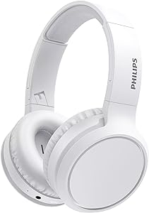 Philips TAH5205 Kablosuz Kulak Üstü Kulaklık (Bold Bass) Beyaz – 29 saat