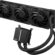 ASUS PROART LC 360 MM Aydınlatmalı Sistem Durum Göstergesi ve Üç Mat Siyah Alphacool Apex Stealth Metal Power Fanları