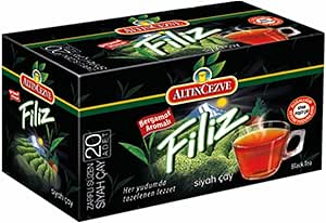 Altıncezve Filiz Çay Bergamot Aromalı (Earl Grey) Bardak Poşet Çay 20’li Paket