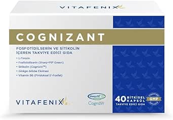 COGNIZANT Vitafenix – Sitikolin ve Fosfotidilserin İçeren Kapsül Takviye