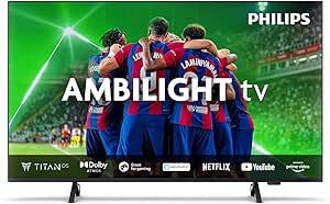 PHILIPS Ambilight TV 43PUS8309/62 43″ 108cm 4K UHD LED Dolby Vision Dolby Atmos Titan OS