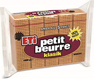 Eti Petit Beurre Bisküvi 5 x 200 g