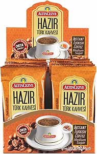 Altıncezve Hazır Türk Kahvesi Orta Tek Kullanımlık 20’li Paket