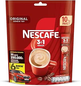 Nescafe 3ü1 Arada 10’lu paket