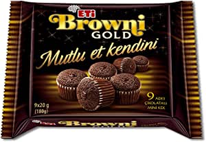 Eti Browni Gold Mini Çikolatalı Kek 180 g
