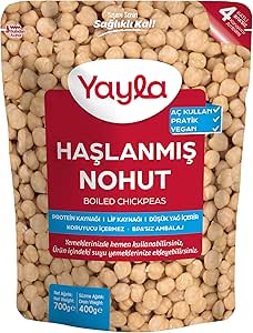 yayla Haşlanmış Nohut, 700 gr Tekli Paket