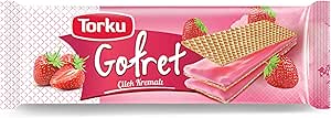 Torku Çilek Kremalı Gofret 40 g