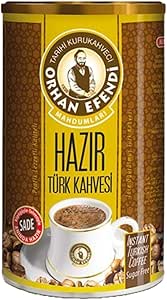 Altıncezve Orhan Efendi Hazır Türk Kahvesi Sade Teneke 500 Gr