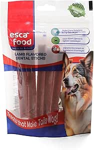 Esca Food Dental Çubuk Kuzu Eti Aromalı 100 Gram Köpek Ödül Maması