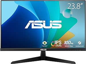 ASUS VY249HF 23.8 IPS FREESYNC 1920×1080 1MS 100HZ HDMI, Çerçevesiz, Antibakteriyel Kaplama Monitör