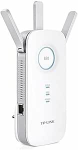 TP-Link RE450, AC1750 Mbps, 1 Gigabit Bağlantı Noktası ve 3 Harici Anten, Access Point Modu ile Wi-Fi Güçlendirici/Hotspot, Wi-Fi 5 Menzil Genişletici
