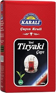 Karali Tiryaki Dökme Siyah Çay 5 Kg