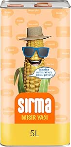 Sırma Mısır Yağı, Teneke, 5 Lt
