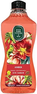 Eyüp Sabri Tuncer Doğal Zeytinyağlı Sıvı Sabun Amber 1,5 L Pet Şişe (1 x 1500 ml)
