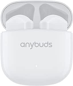 Tozo Anybuds ENC Gürültü Engelleme Bluetooth 5.3 TWS Kablosuz Kulaklık Beyaz