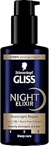 Gliss Night Elixir Onarıcı Gece Bakım Serumu, 100ml