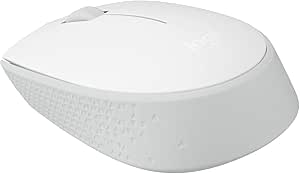 Logitech M171 Kablosuz Mouse, PC, Mac, Dizüstü Bilgisayar için, 2,4 GHz, USB Mini Alıcılı, Optik İzleme, 12 Aylık Pil Ömrü, Sağ ve Sol Elle Kullanıma Uygun, Beyaz