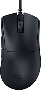Razer DeathAdder V3 – Ergonomik Esports Fare (59 g Hafif Tasarım, Ergonomik Şekil, 30K Optik Sensör, Optik Fare Anahtarı Gen-3, 8000Hz HyperPolling Teknolojisi, Speedflex Kablo) Siyah