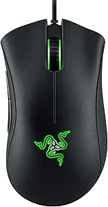 Razer DeathAdder Essential (2021) – Kablolu Oyun Faresi (Optik Sensör, 6400 DPI, 5 Programlanabilir Düğme, Ergonomik Form Faktörü) Siyah