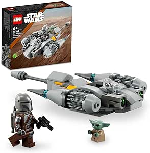 LEGO® Star Wars™Mandalorian’ın N-1 Starfighter’ı Mikro Savaşçı 75363-6 Yaş ve Üzeri Çocuklar için Yaratıcı Oyuncak Yapım Seti (88 Parça)