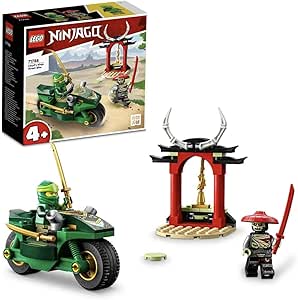 LEGO® NINJAGO® Lloyd’un Ninja Sokak Motosikleti 71788-4 Yaş ve Üzeri Çocuklar için Motosiklet İçeren Başlangıç Düzeyinde Yaratıcı Oyuncak Yapım Seti (64 Parça)