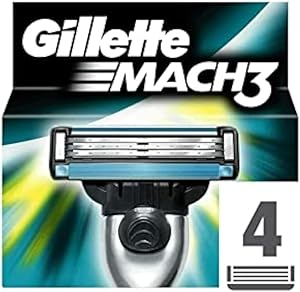 Gillette Mach3 Yedek Tıraş Bıçağı 4’lü