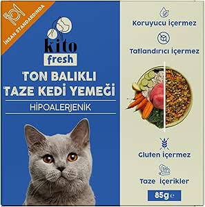 Kito Fresh Ton Balıklı Kedi Yemeği
