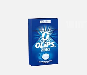 Olips Zero Şekersiz Mentol Okaliptus Aromalı Şekerleme 28 gr – 180 Adet