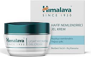 Himalaya Since 1930 Herbals Hafif Nemlendirici Jel Krem, Yüz Kremi, Berberi İnciri, Kış Kavunu, Su Bazlı, Hipoalerjenik, Hassas Ciltler, 50 ml