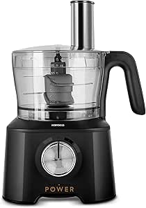 KARACA Mastermaid Power Multifunctional 10 in 1 Black Mutfak Robotu 2000W