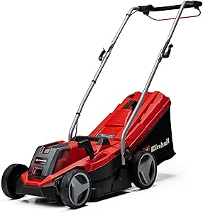 Einhell Akülü Çim Biçme Makinesi GE-CM 18/33 Li-Solo Power X-Change (18V, 33 cm kesme genişliği, 200 m²’ye kadar alan, kömürsüz motor, 30L toplama haznesi, 25-65 mm kesme yüksekliği) – 3413266