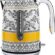 Berghoff Gem Royal Margery 1.7 Litre Sarı Siyah Desenli Su Isıtıcısı